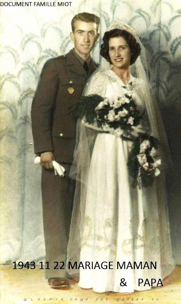 036a  1943 11 22 MARIAGE MAMAN PAPA 1.JPG
